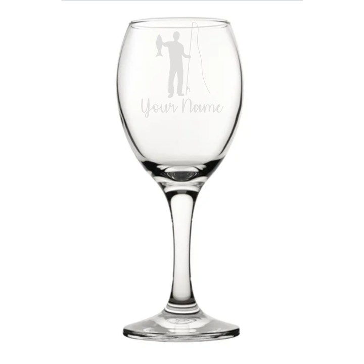 Fisherman Wine Glass