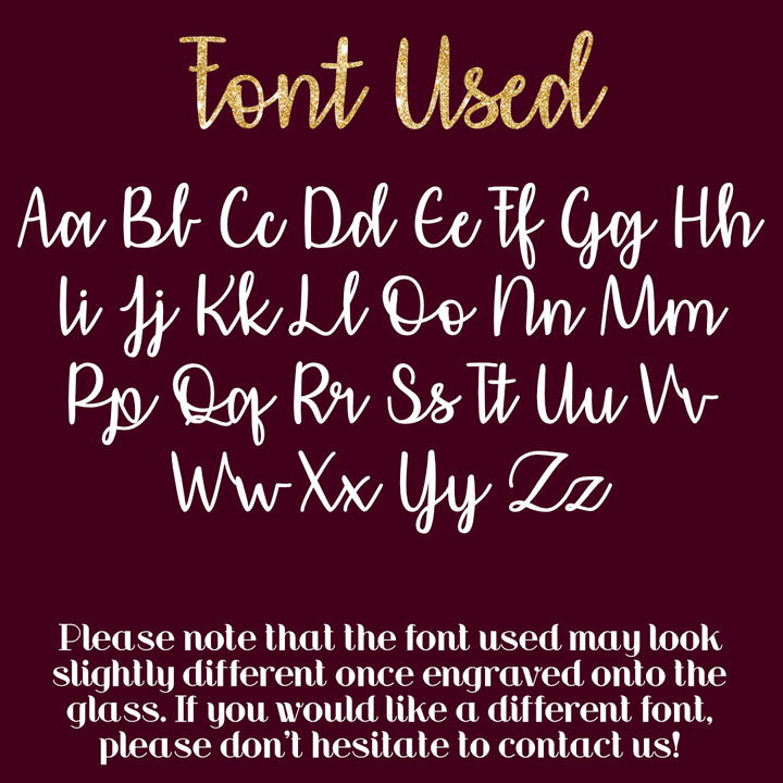 Personalised Vizsla Champagne Glass