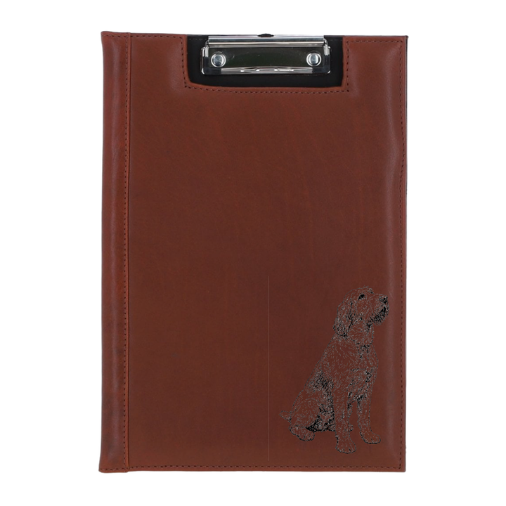 Italian Spinone Engraved Leather Clipboard