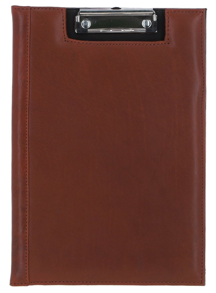 Bengal Cat Engraved Leather Clipboard