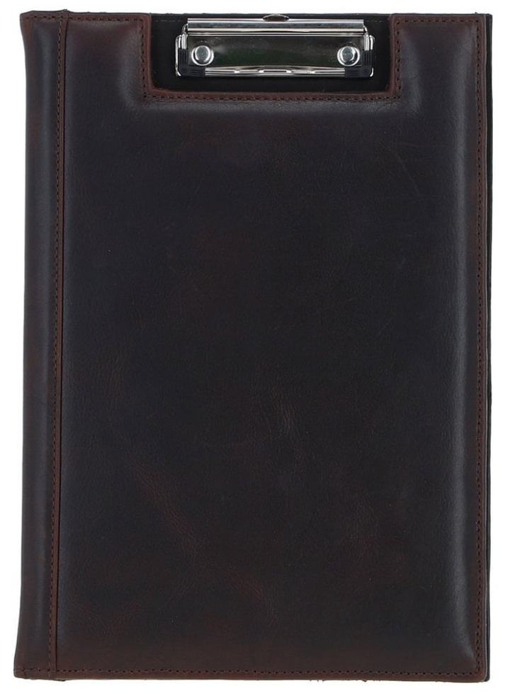 Bengal Cat Engraved Leather Clipboard