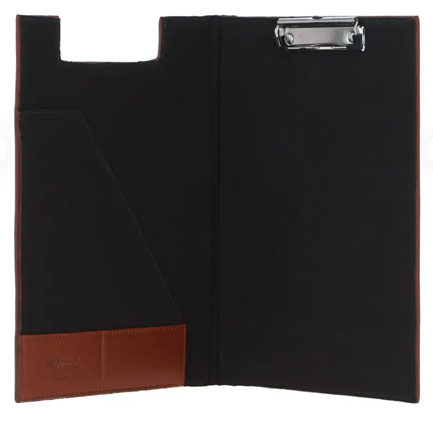 Bengal Cat Engraved Leather Clipboard