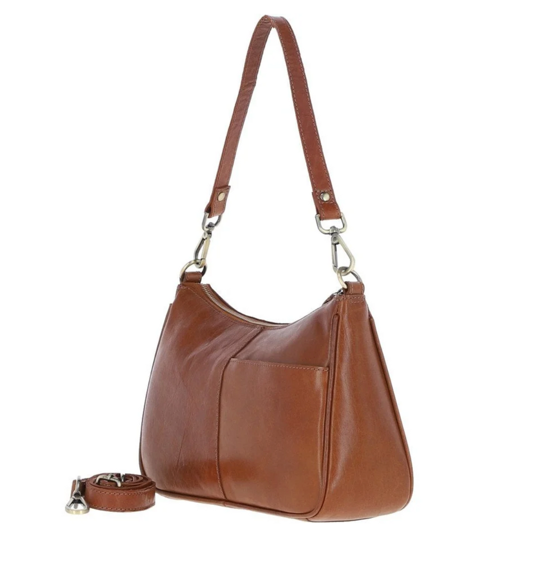 Cocker Spaniel Engraved Genuine Leather Shoulder Bag