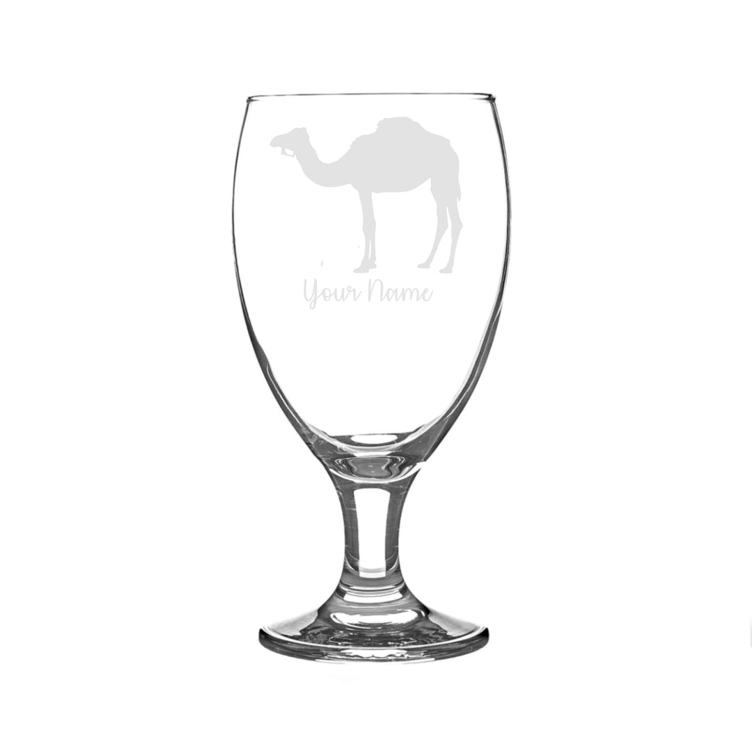 Personalised Camel Craft Beer Snifter Glass