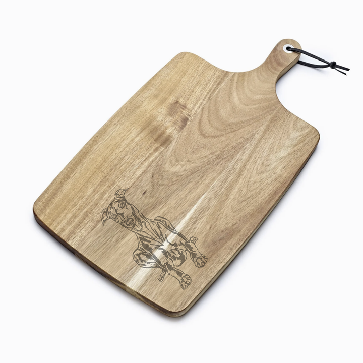 Personalised Greyhound Engraved Acacia Serving Board