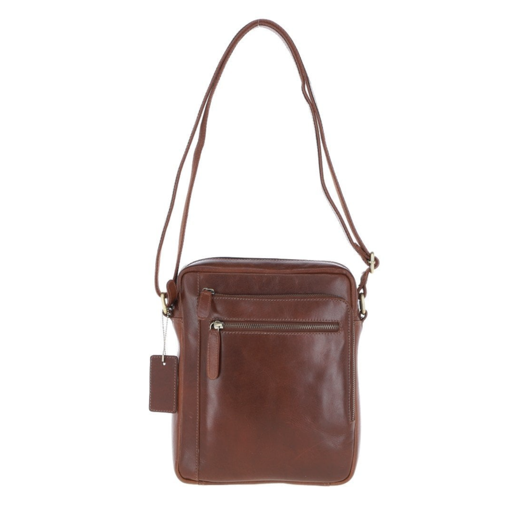 Personalised Siamese Cat Engraved Leather Crossbody Bag