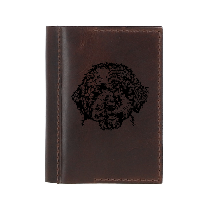 Personalised Lagotto Romagnolo Leather Sleeve & Notebook