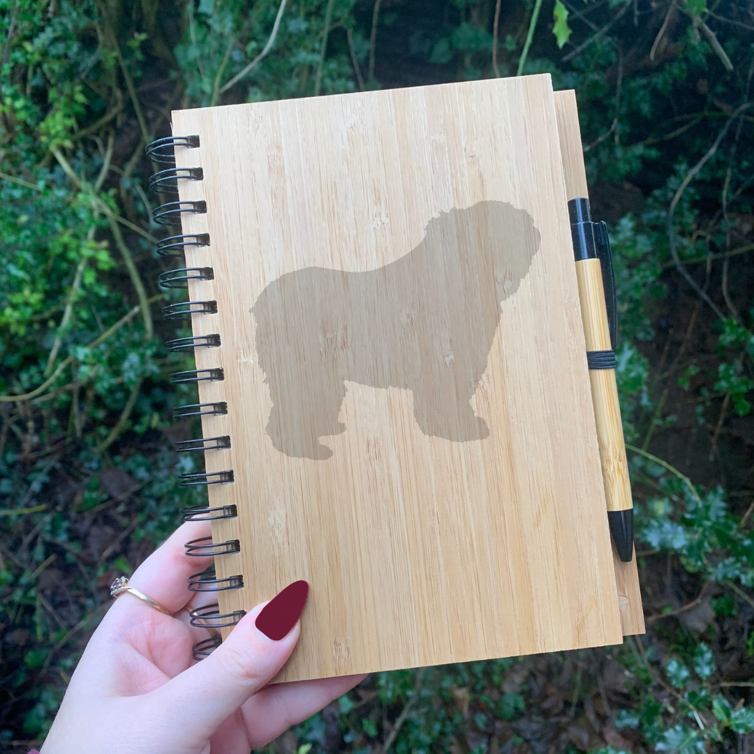 Polish Lowland Silhouette Engraved Notebook