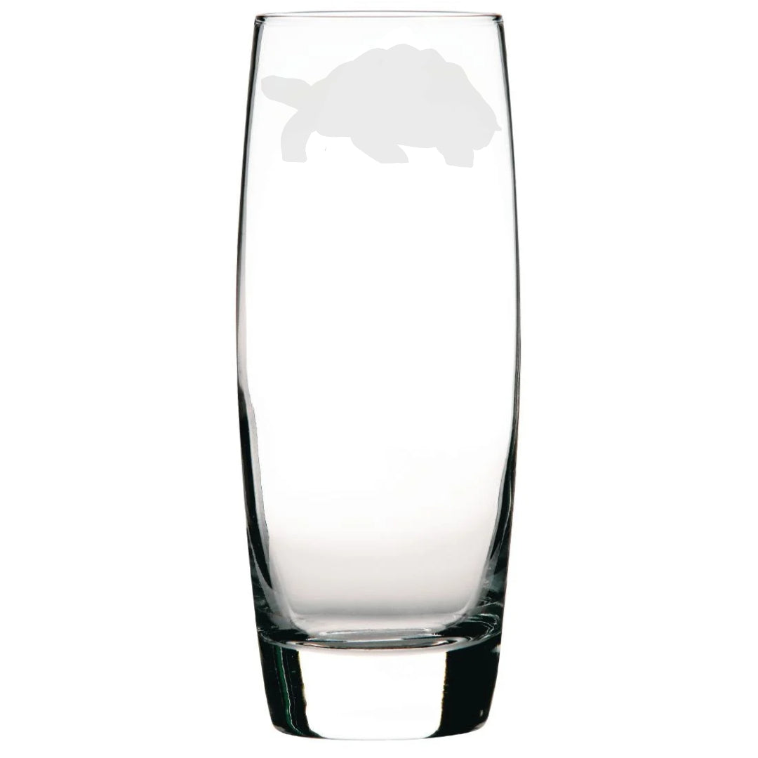 Personalised Tortoise Hi-Ball Glass