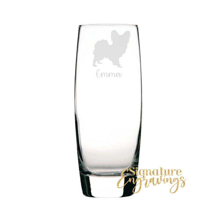 Personalised Papillon Hi-Ball Glass
