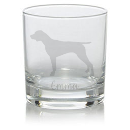 Personalised Pointer Whisky Glass