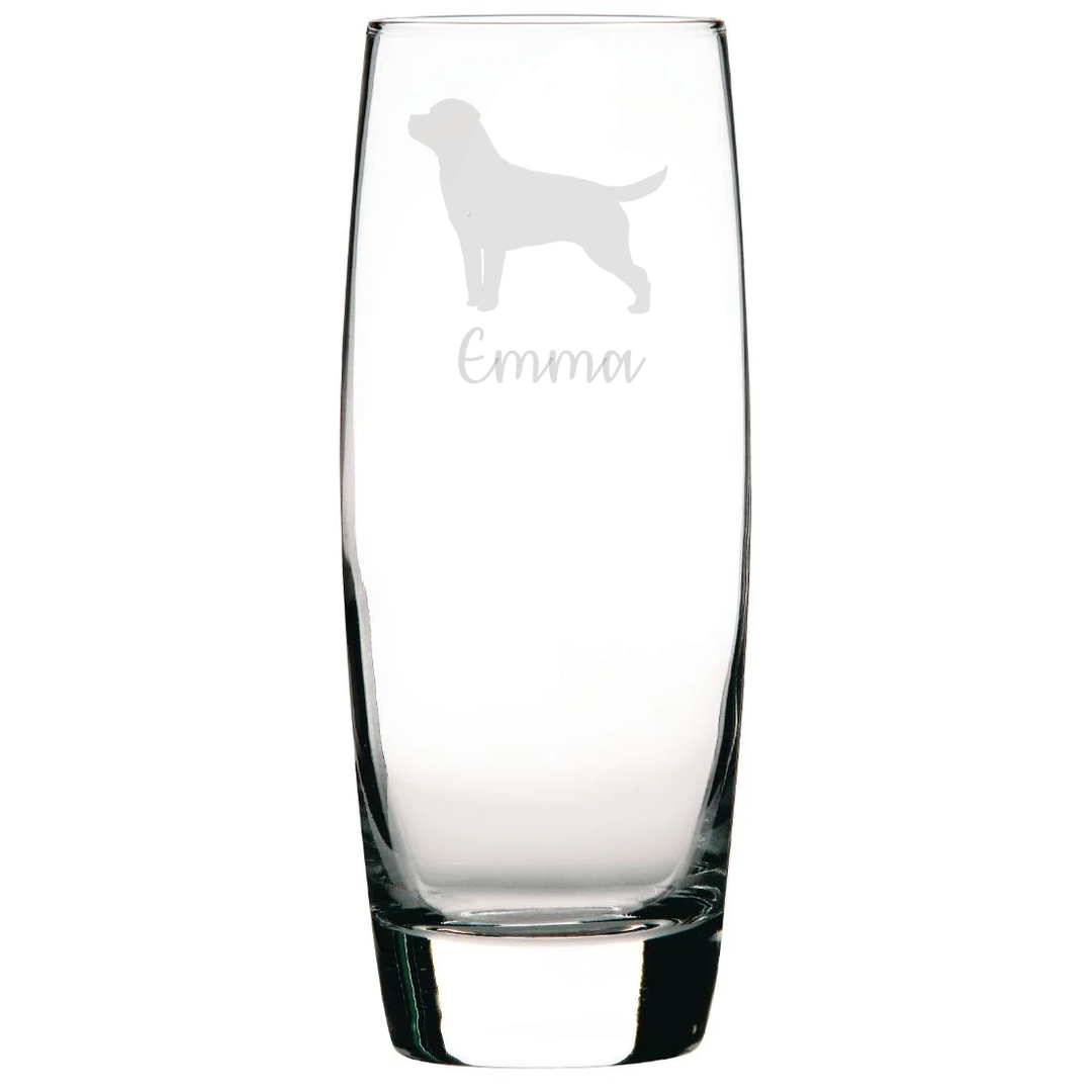 Personalised Rottweiler Hi-Ball Glass